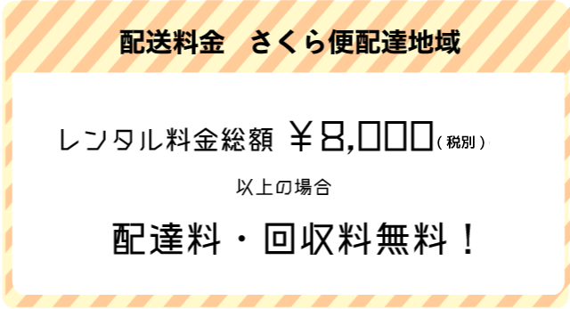 配送料金について